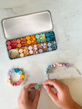Cotton Twist bracelet beading kit - British product