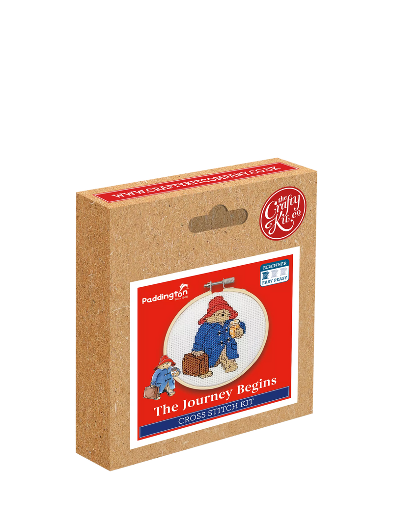 The Crafty Kit Company Paddington mini cross stitch kit (British brand)
