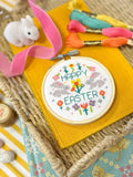 The Make Arcade mini Easter cross stitch kit, UK version