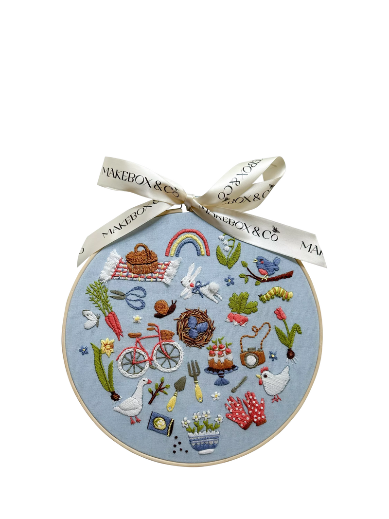 MakeBox & Co 30 Days of Spring Embroidery Kit (British brand)