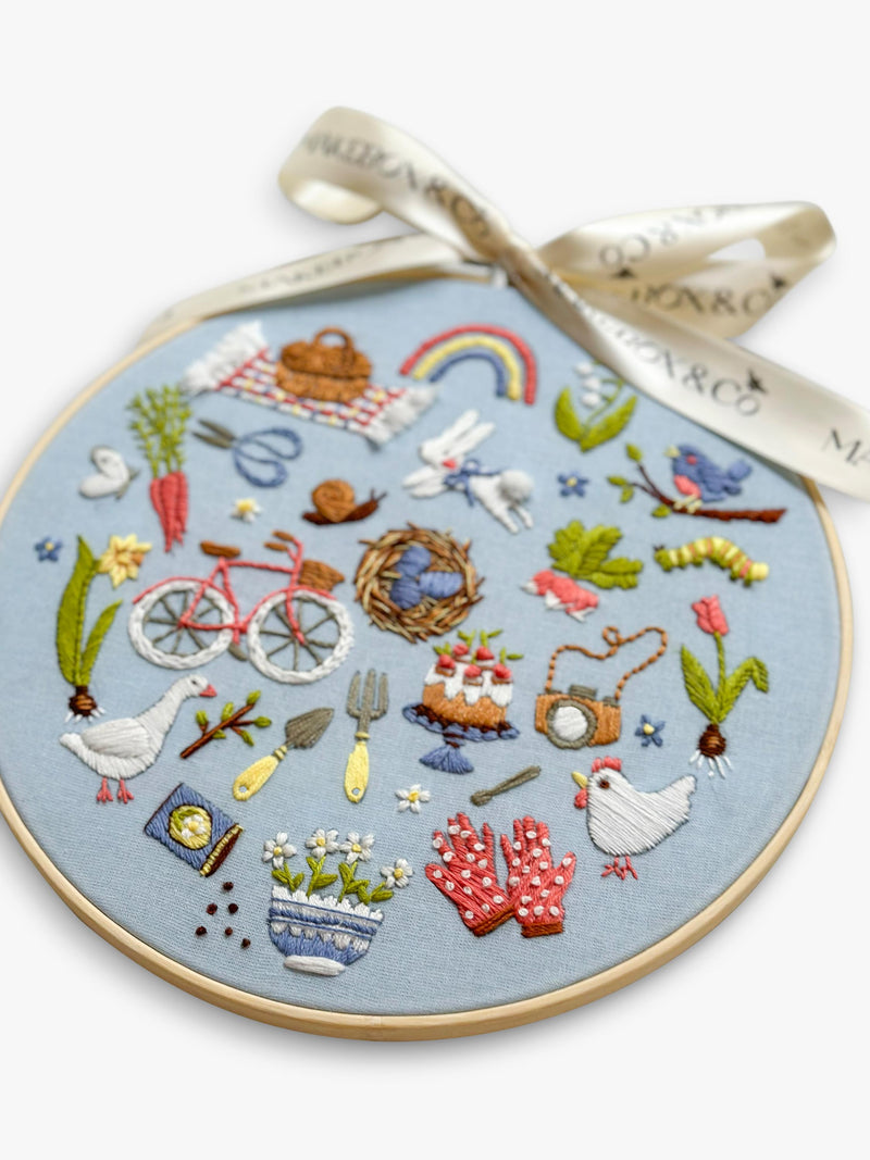 MakeBox & Co 30 Days of Spring Embroidery Kit (British brand)