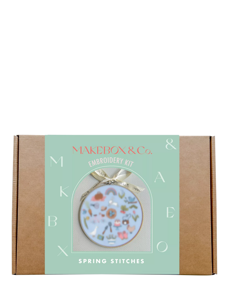 MakeBox & Co 30 Days of Spring Embroidery Kit (British brand)