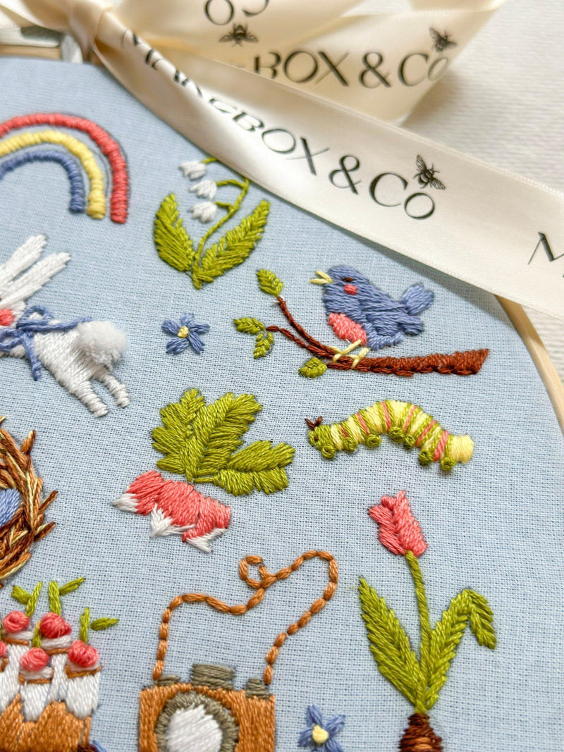 MakeBox & Co 30 Days of Spring Embroidery Kit (British brand)