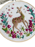 MakeBox Frolicking Fawn embroidery kit, UK version