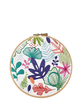 John Lewis Oh Sew Bootiful Abstract Florals Embroidery Kit- Buy online at McGrocer