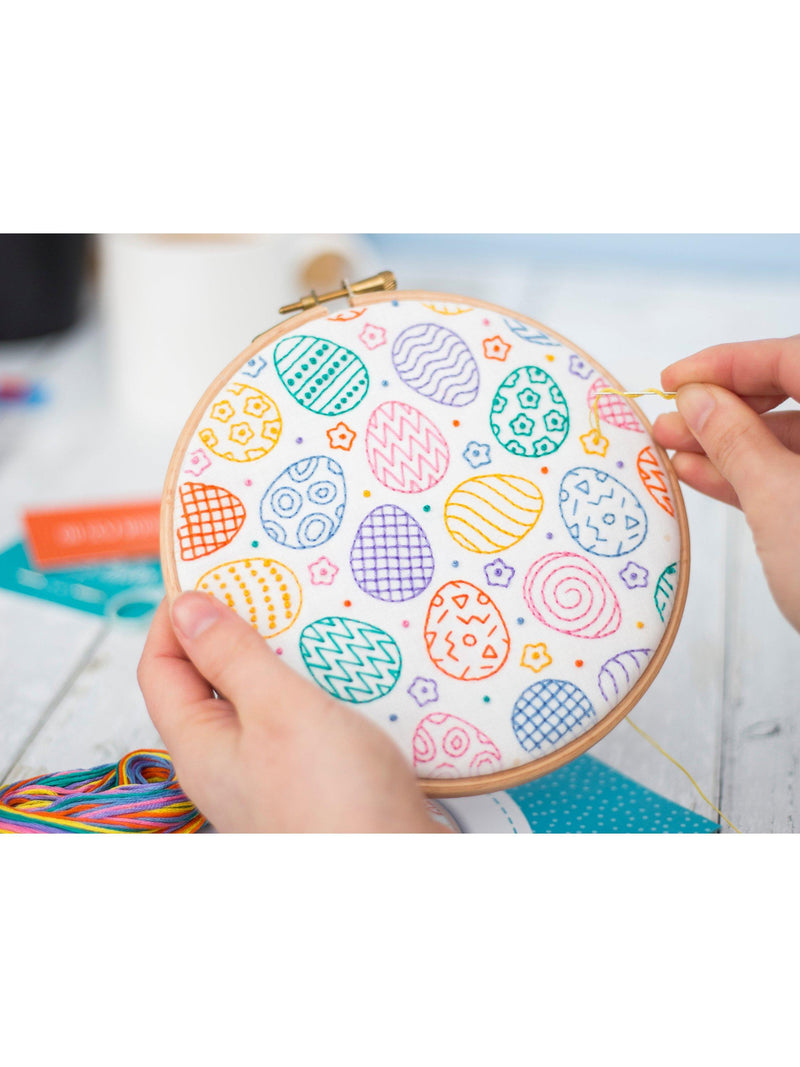 Oh Sew Bootiful Easter Eggstravaganza embroidery kit (British brand)