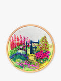 Rowandean The Garden Gate embroidery kit, imported from the UK