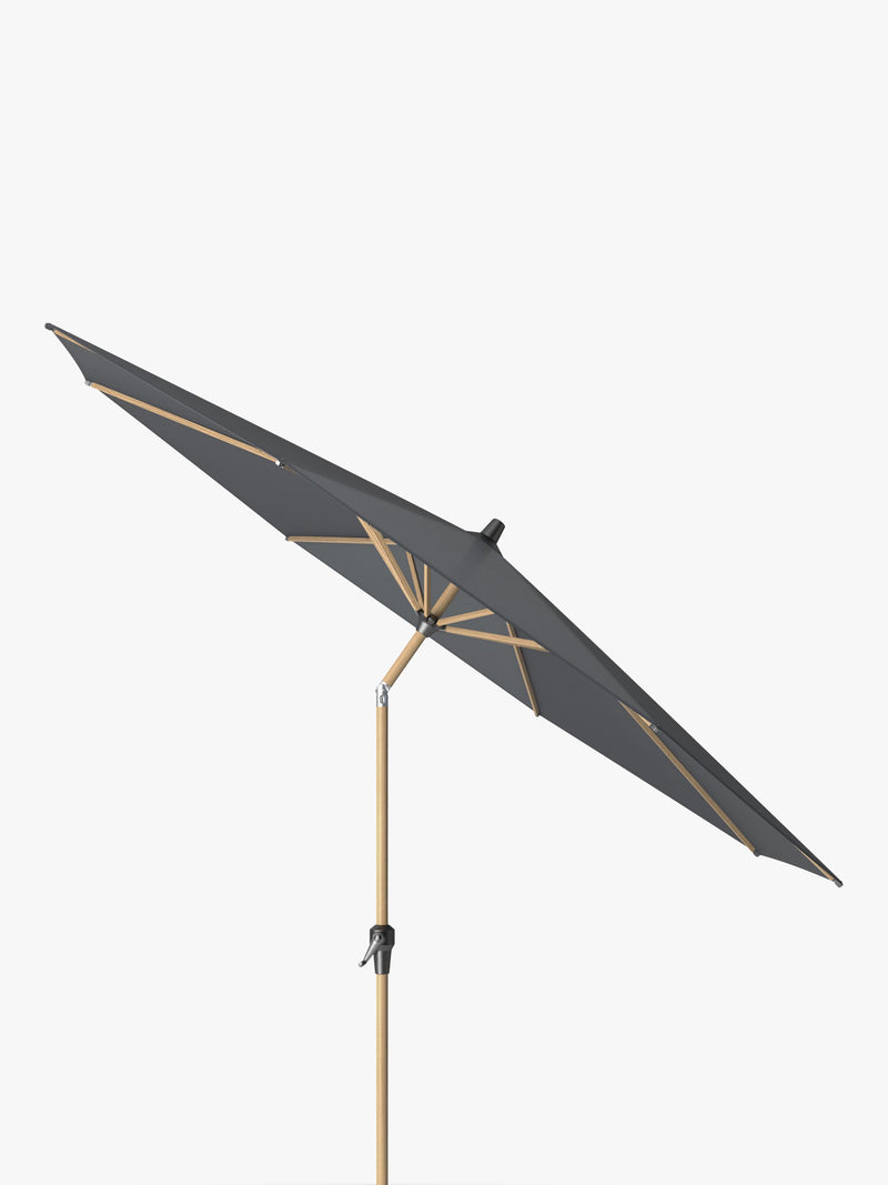 Pacific Riva teak wood round parasol 3m - British product