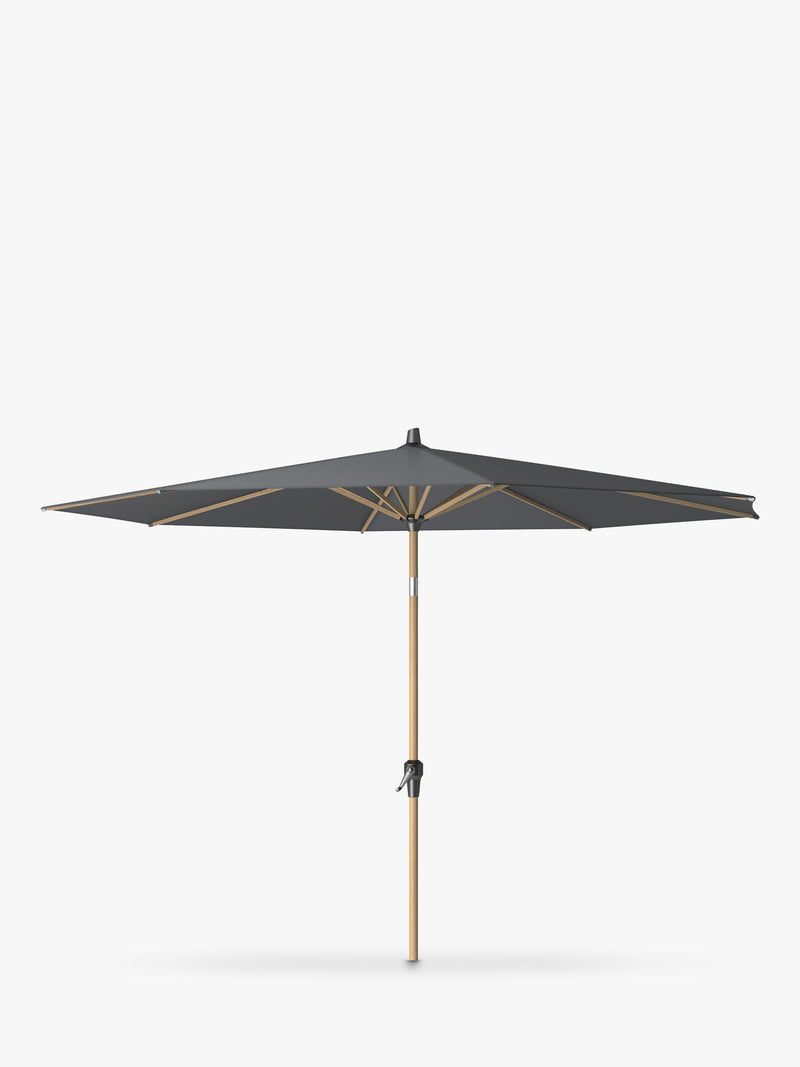 Pacific Riva teak wood round parasol 3m - British product