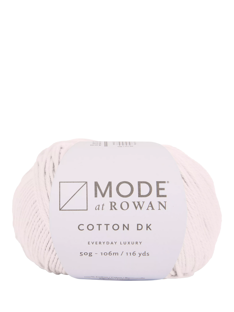 MODE at Rowan Cotton DK Knitting Yarn, Pearl