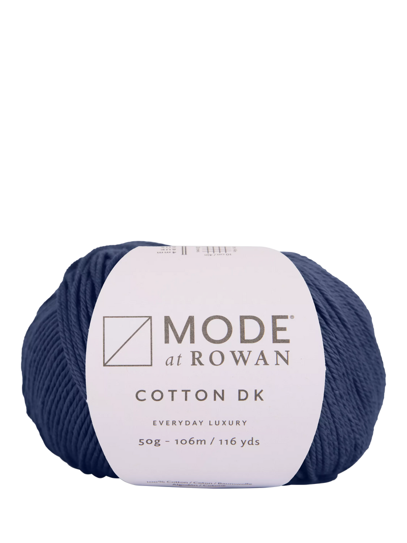 MODE at Rowan Cotton DK Knitting Yarn, Sapphire