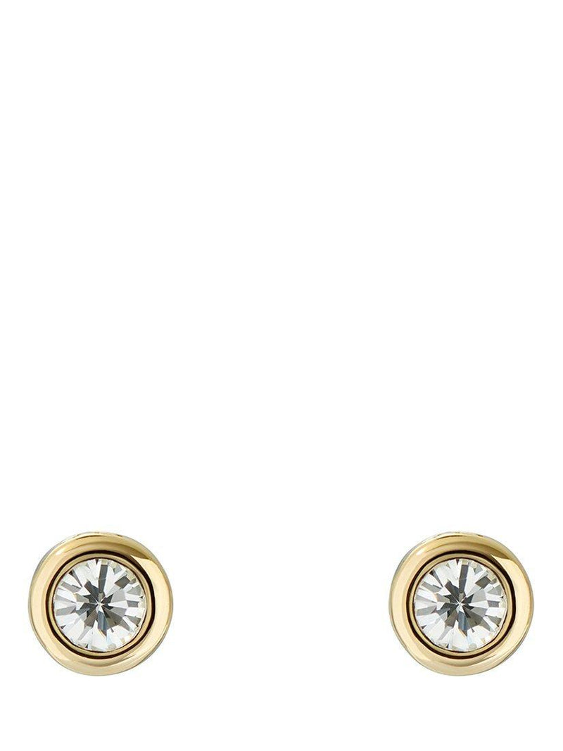 Ted Baker crystal stud earrings gold plated (British brand)