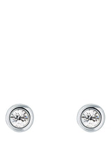 John Lewis Ted Baker Sinee Mini Crystal Stud Earrings Gold Plated- Buy online at McGrocer