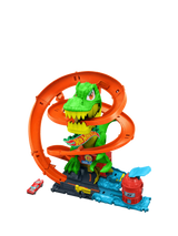 John Lewis Hot Wheels City T-Rex Blaze Battle Playset- Buy online at McGrocer