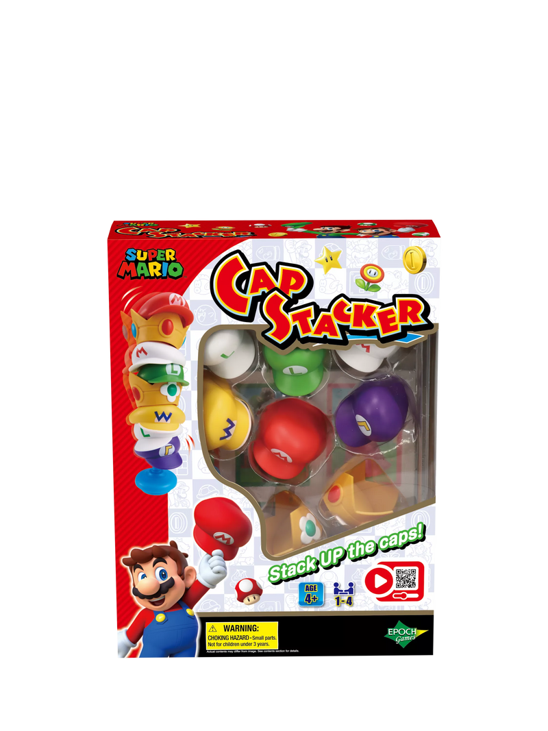 Nintendo Super Mario Cap Tower balancing game, UK version