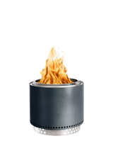 John Lewis Solo Stove Bonfire 2.0 Gunmetal Stainless Steel Portable Smokeless Firepit and Stand- Buy online at McGrocer