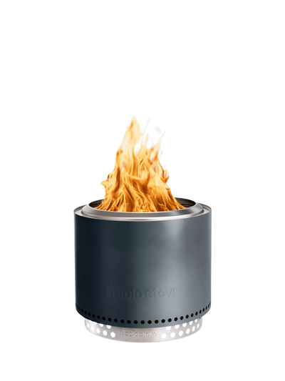 John Lewis Solo Stove Bonfire 2.0 Gunmetal Stainless Steel Portable Smokeless Firepit and Stand- Buy online at McGrocer