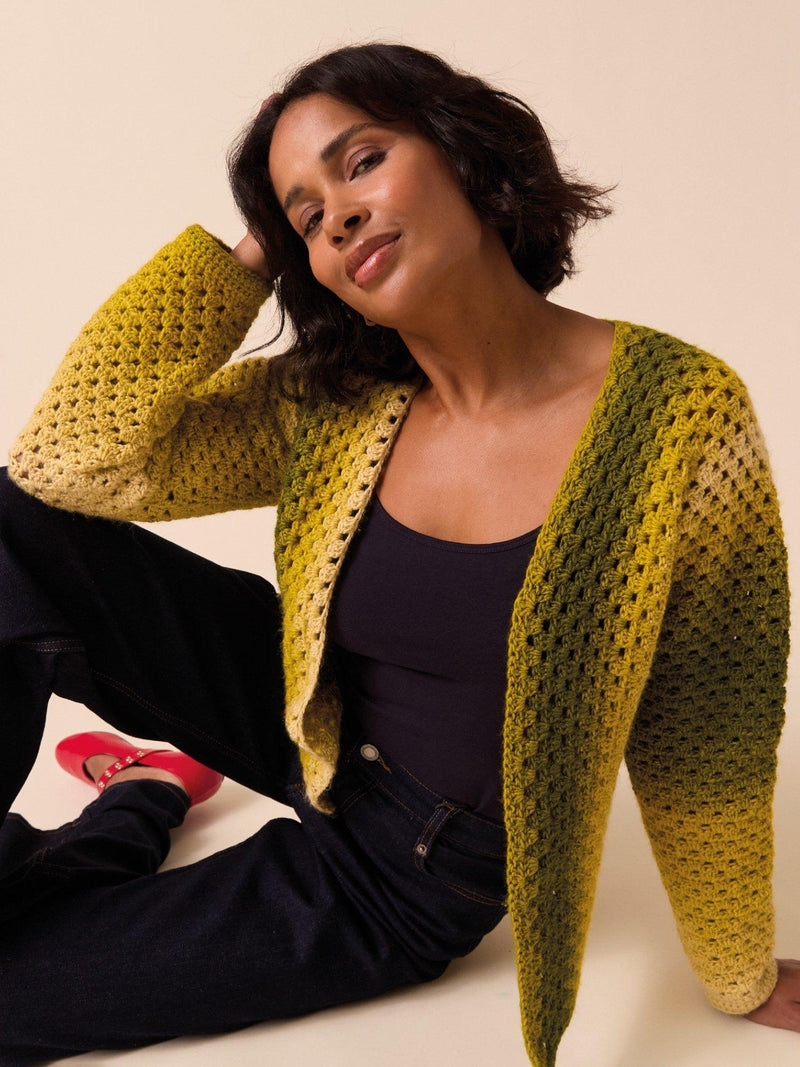 Sirdar knitting patterns book Jewelspun Ombre 48 pages (British brand)