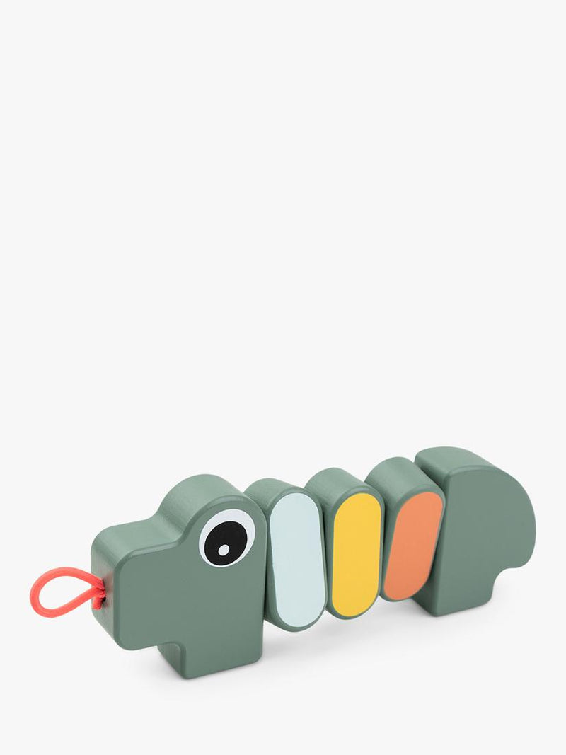 Flexible Twist-and-Turn Fine Motor Skills Toy with Elastic Loop and Safe Paints