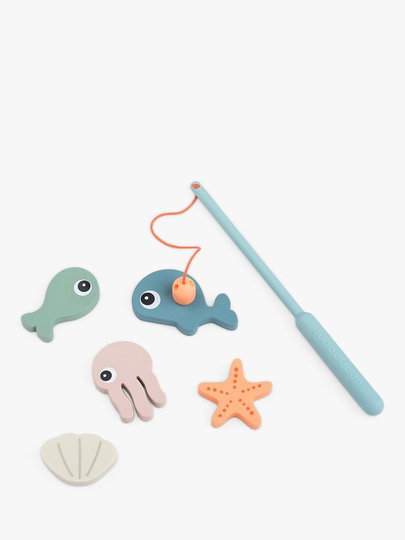 Done by Deer magnetic fishing bath toy set - British product