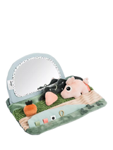 John Lewis Done by Deer Vegetable Patch Sensory Mirror Baby Activity Toy- Buy online at McGrocer