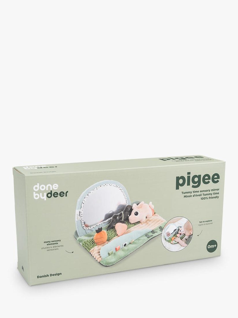 Done by Deer vegetable patch sensory mirror baby toy - British product