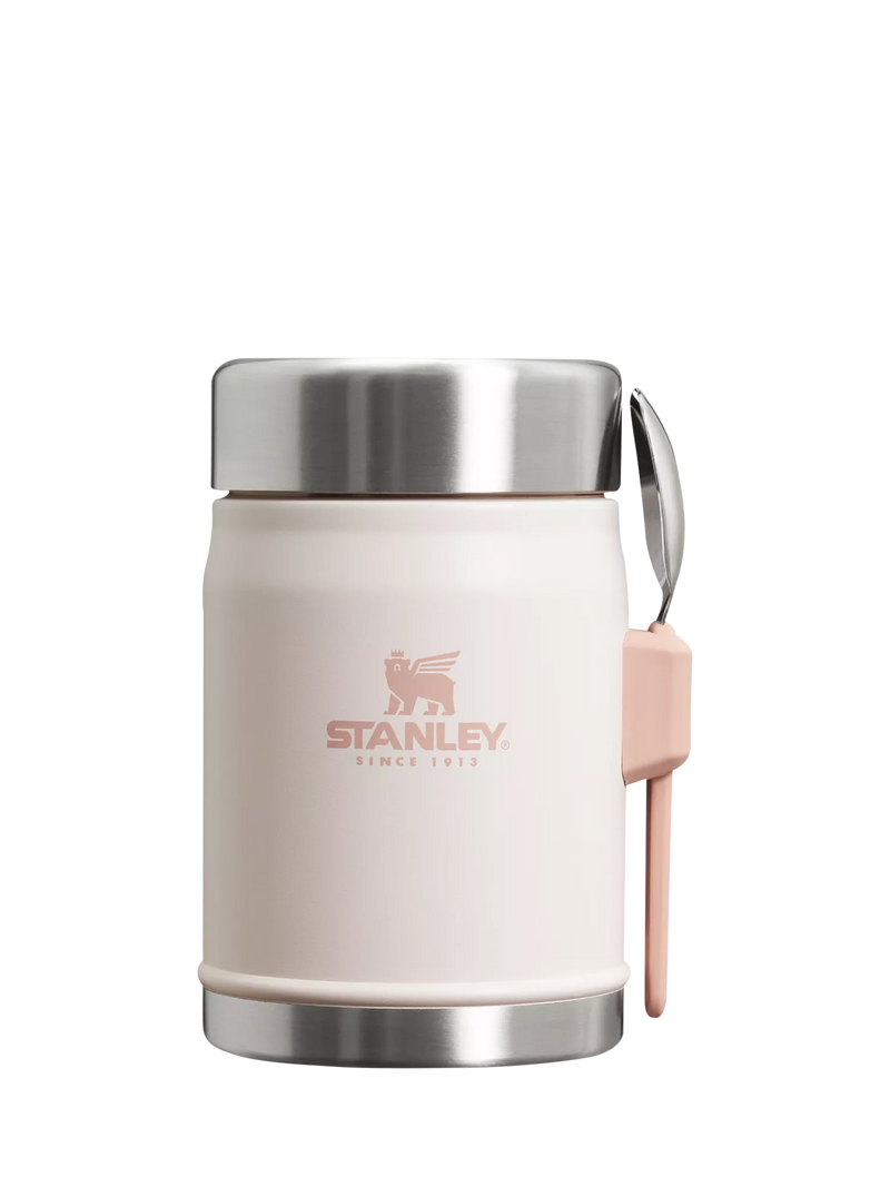 Stanley Vakuumisolierte Flasche 400ml mit Löffelgabel, UK-Version