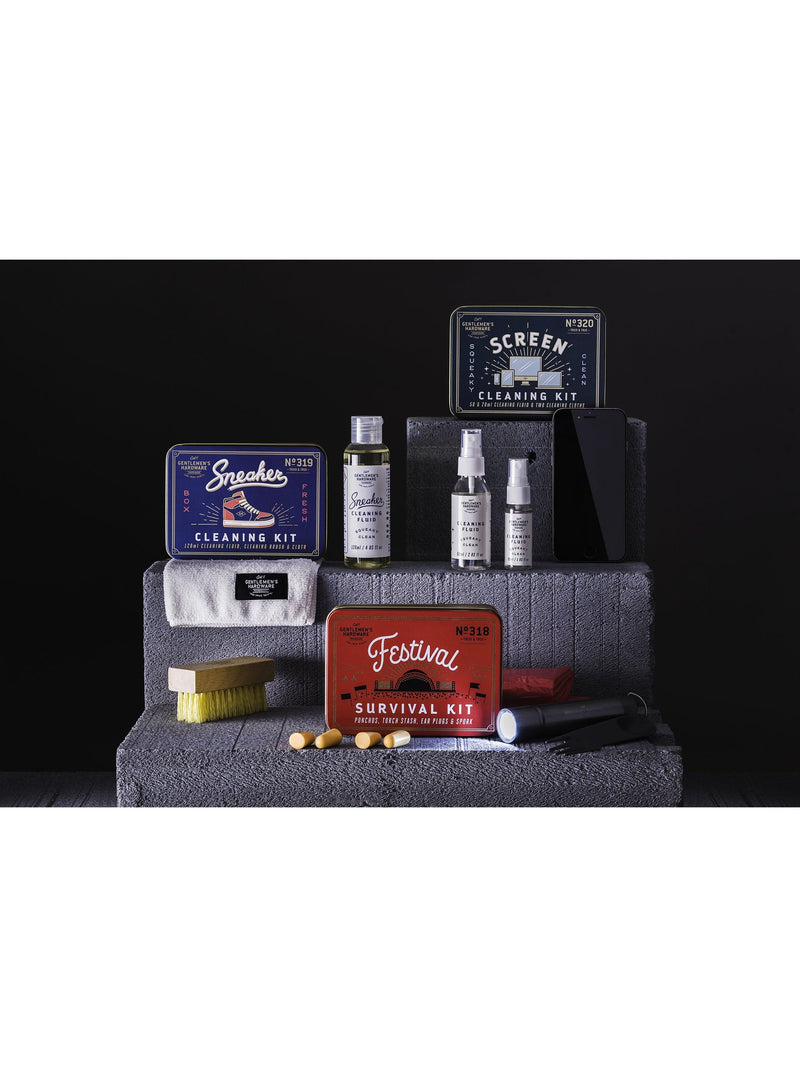 Gentlemen's Hardware sneaker care kit, imported from the UK