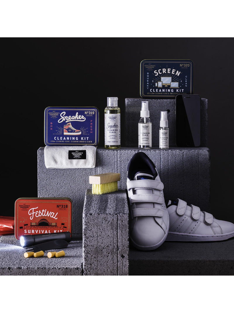 Gentlemen's Hardware sneaker care kit, imported from the UK