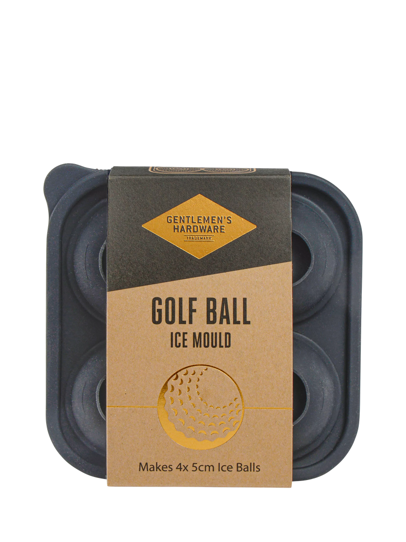 Gentlemen's Hardware golf ball ice mould, UK version