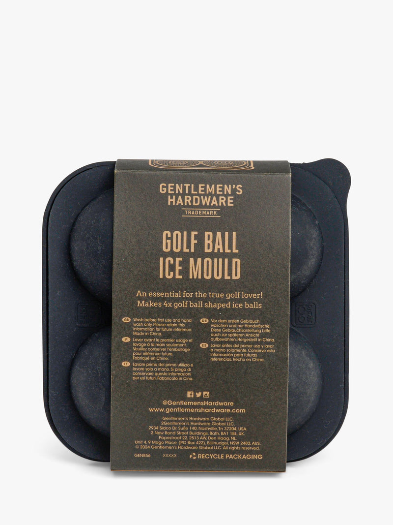 Gentlemen's Hardware golf ball ice mould, UK version