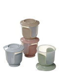 Vital Baby weaning storage pots, pack of 4, 120ml each (British brand)