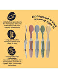 Vital Baby weaning spoons Natural Pack of 5 (British brand)
