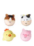 Melissa & Doug Rollables Farm Friends soft toy set (British brand)