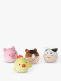 Melissa & Doug Rollables Farm Friends soft toy set (British brand)