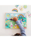 Melissa & Doug Ms. Rachel wooden song peg puzzle (British brand)