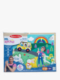 Melissa & Doug Ms. Rachel wooden song peg puzzle (British brand)