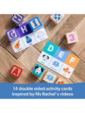 Melissa & Doug Ms. Rachel wooden learning blocks set, imported from the UK