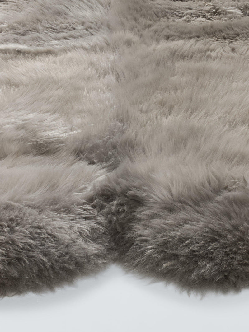 John Lewis Premium New Zealand Quad sheepskin rug, UK version