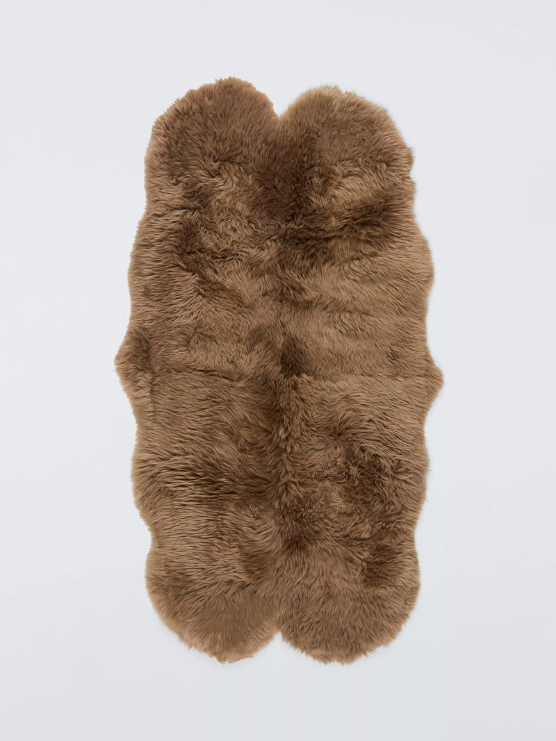 John Lewis Premium New Zealand Quad Sheepskin Rug