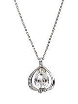 John Lewis Eclectica Pre-Loved Refound Crystal Pendant Necklace Circa 1980s- Buy online at McGrocer