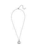 Eclectica pre-loved crystal pendant necklace vintage 1980s, imported from the UK