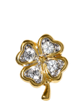 Eclectica vintage four leaf clover stick pin brooch - British product