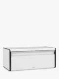 Brabantia fall front bread bin white (British brand)