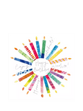 Woodmansterne circle of candles birthday card, UK version