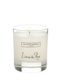 The White Company Lime & Bay scented candle 140g - British product