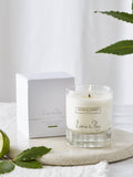 The White Company Lime & Bay scented candle 140g - British product