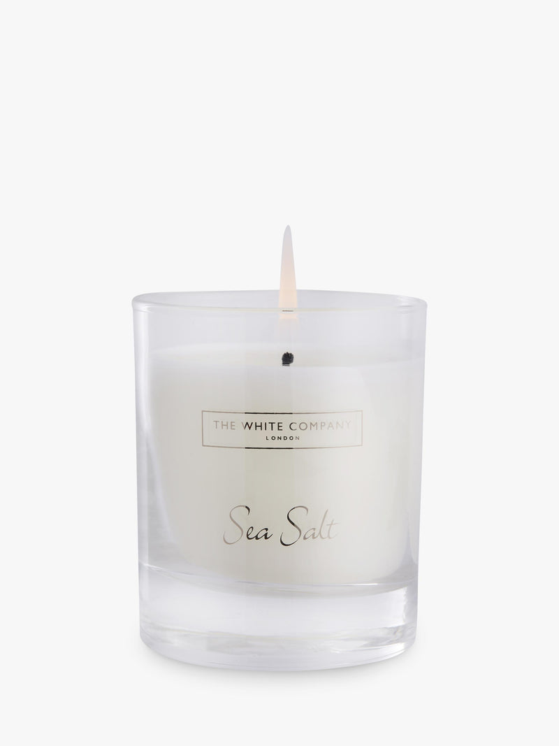 The White Company sea salt scented candle 140g (British brand)