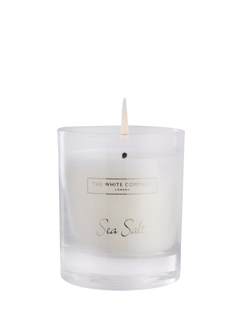 The White Company sea salt scented candle 140g (British brand)