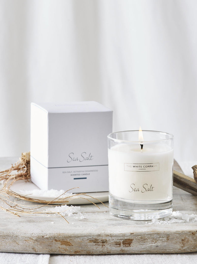 The White Company sea salt scented candle 140g (British brand)